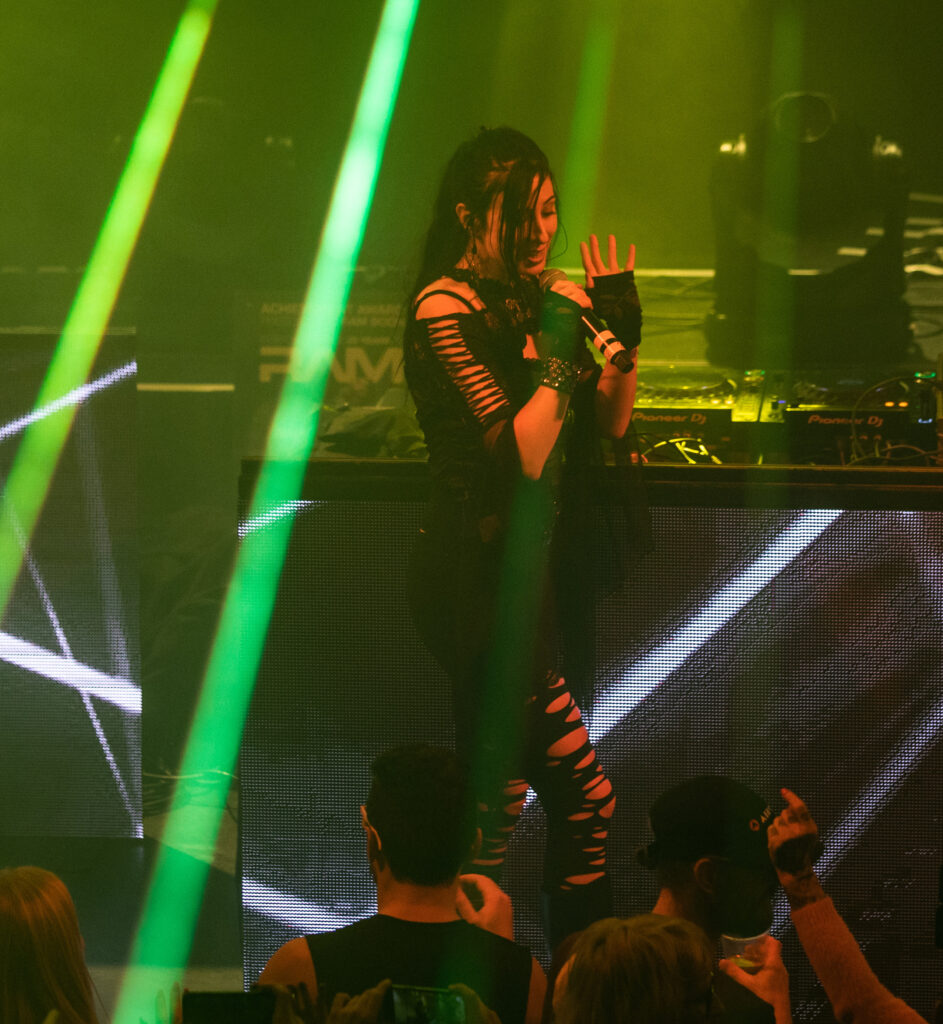 Stine Grove performing live