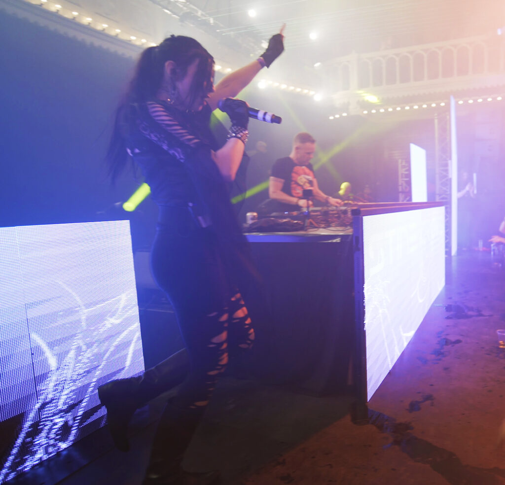 Stine Grove performing live